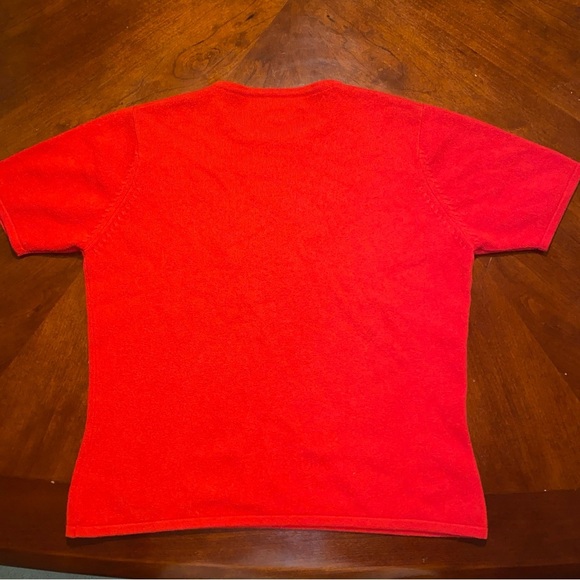 Women's Red Sweater Cashmere Excellent Quality - Picture 2 of 7